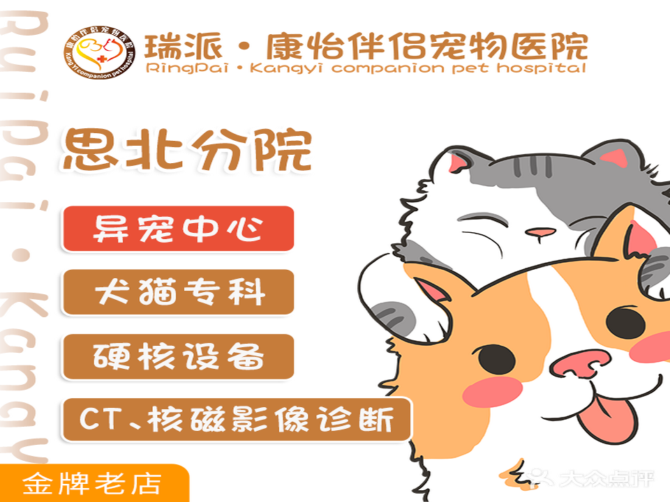 瑞派康怡宠物医院·异宠·犬猫医疗中心(思北分院)